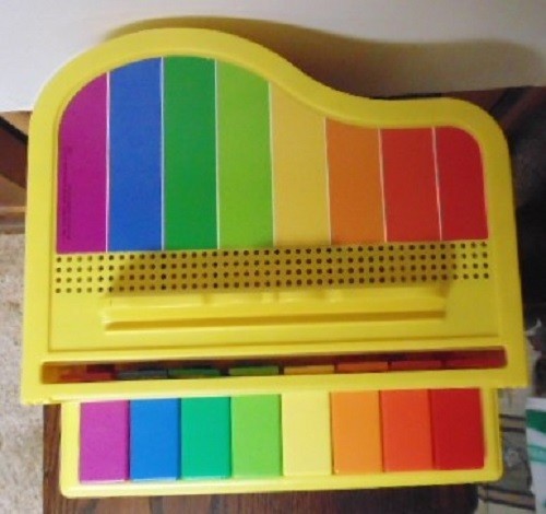 Pianoforte coda fisher price - pianoforte,