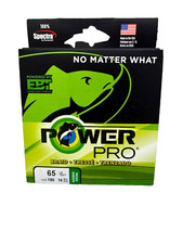 Power Pro Spectra Fibra Intrecciata Lenza da Pesca Verde Muschio 150YD/65LB