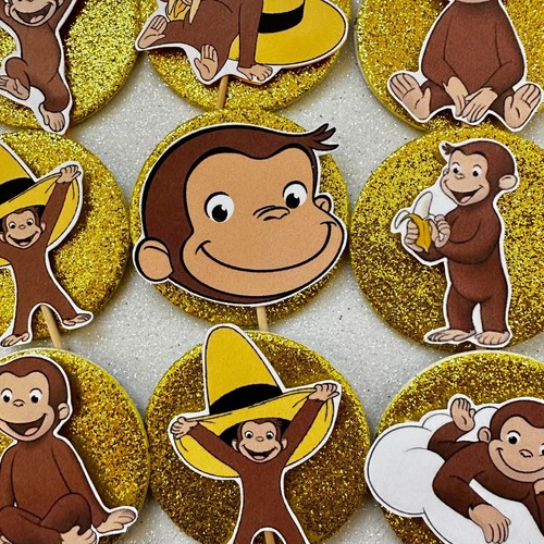 Cupcake topper curioso come - curioso,