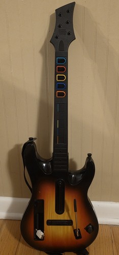 Nintendo wii guitar hero red - nintendo,
