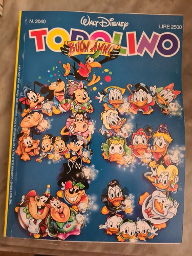 Topolino fumetti disney annata - topolino,