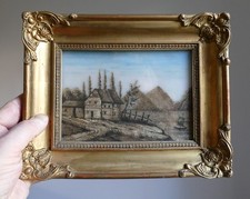 Cadre reliquaire XIXe Travail