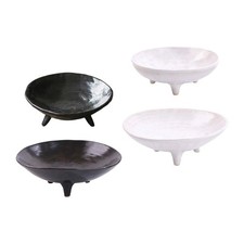 Piatto portafrutta in ceramica