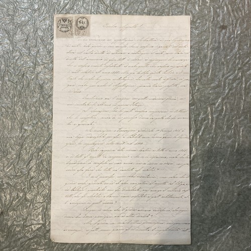 2º antico documento notarile - documento,