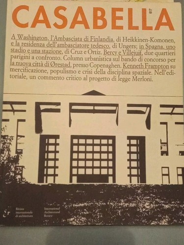 Rivista architettura casabella - rivista,