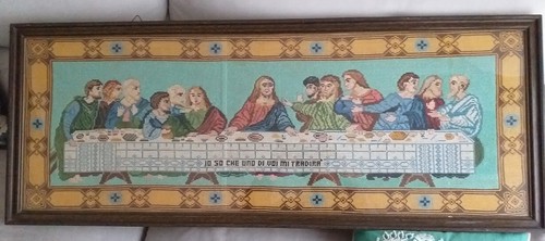 Ultima cena quadro grande - l'ultima,
