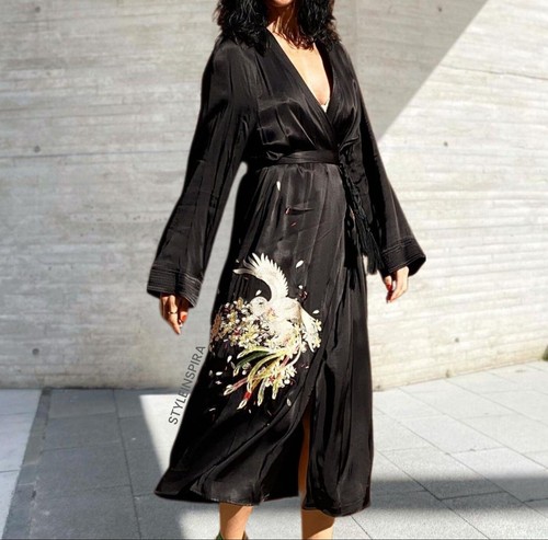 Zara kimono caftano - kimono, abito