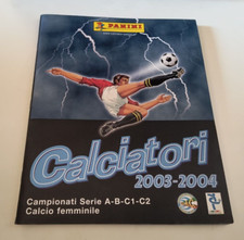 CALCIATORI PANINI 2003-2004 ALBUM  MANCANO 210 FIGURINE scheda punti completa