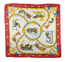 Sciarpa di seta Hermes Plumes