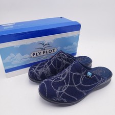 Zoccoli FFly Flot Swirl blu in