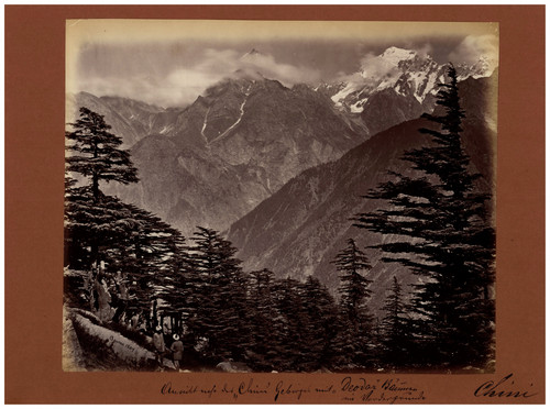 Samuel bourne view near chini - near,