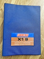 FIAT X1/9 – Catalogo Parti