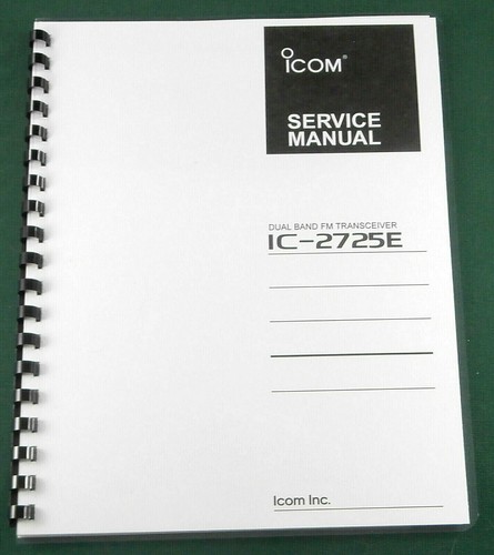 Icom 2725e manuale - ic-2725e, di