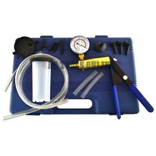 Pompa a vuoto manuale 16 pezzi linea freno spurgo auto bici aspirazione TE873