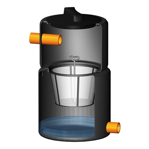 Pozzetto filtro foglie rototec - pozzetto,