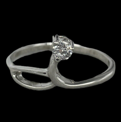 Solitario anello femminile