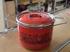 SILTAL PENTOLA ROSSA SMALTATA