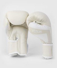 Guantoni da boxe Venum Elite 14 oz bianco/bianco sporco - scatola Guantes