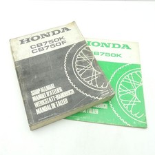 Manuale officina originale Honda CB 750 K F RC01 manuale riparazione manual C5299