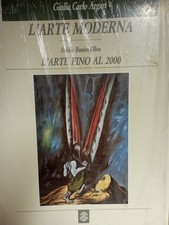L'ARTE MODERNA CARLO GIULIO ARGAN + FASCICOLO  ED SANSONI L'ARTE FINO AL 2000 