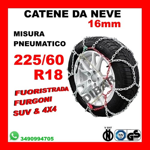Catene neve per fuoristrada - da,