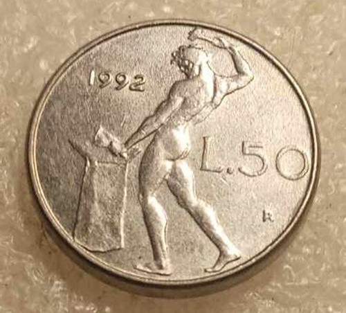 Moneta piccola lire 1992 - piccola,