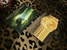 9. 1999 ENG ROLEX 2X BOOKLET SET SUBMARINER 16610 14060 SEA-DWELLER 16600