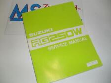 Suzuki RG 250 W Service Manual
