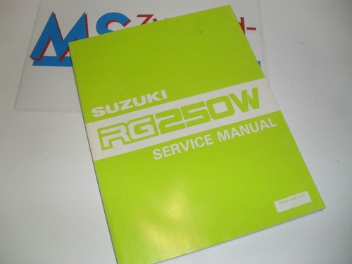 Suzuki 250 service manual - suzuki, rg