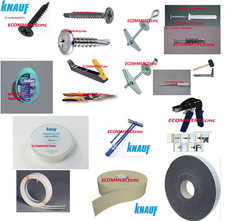 VITI,TASSELLI,ANCORINE,CESOIE ACCESSORI CARTONGESSO,ATTREZZATURA KNAUF SINIAT