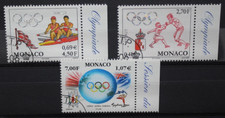 MONACO 2000 OLIMPIADI SYDNEY SERIE COMPLETA TIMBRATA USED SET (C.Y)