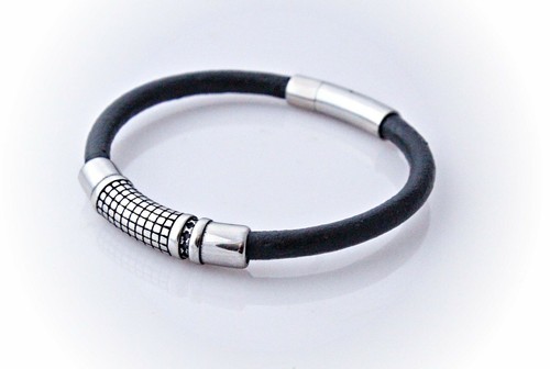 Bracciale unisex pelle - unisex, in