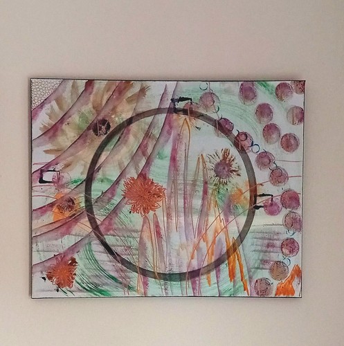 Opera tela 50x40 pezzo - tela., 50x40.