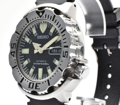 Seiko black monster - seiko,