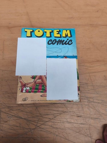 Rivista fumetto totem - rivista,
