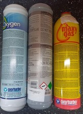 Bombola a perdere da lt. 1 gas, ossigeno, argon cariche vendute singolarmente