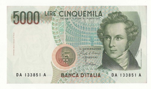 5000 lire bellini decr - bellini, 4