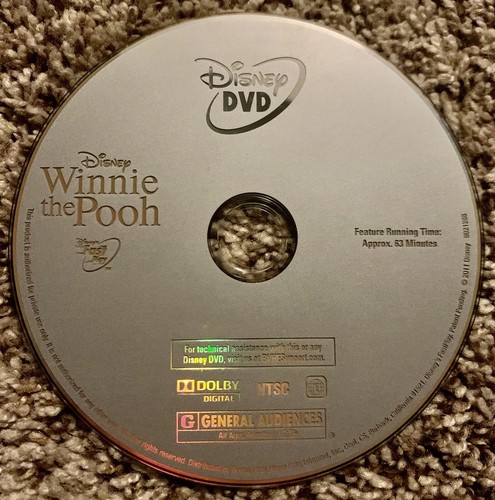 Winnie the pooh dvd - pooh, disney