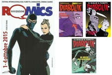 Diabolik - 3 postcards +