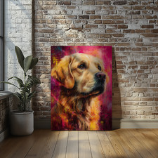 Quadro astratto golden - astratto,