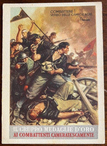 Cartolina combattere il - , "