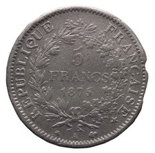 DN - Francia - 5 Franchi 1875 - FALSO D'EPOCA - 13384