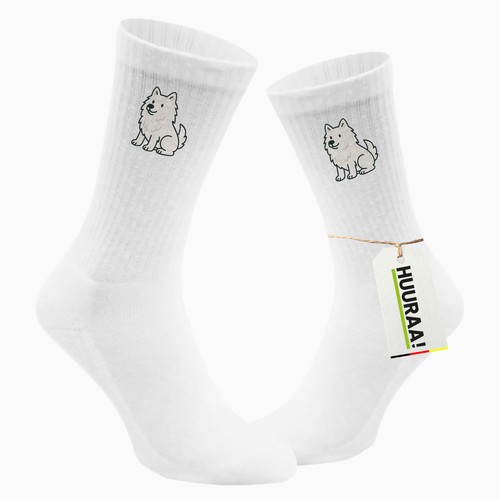 Calze unisex american eskimo - american,