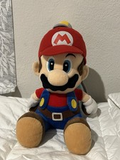 RARO SEGA PRIZE Super Mario Sunshine Mario Peluche Bambola Nintendo 2002 Usato LEGGI