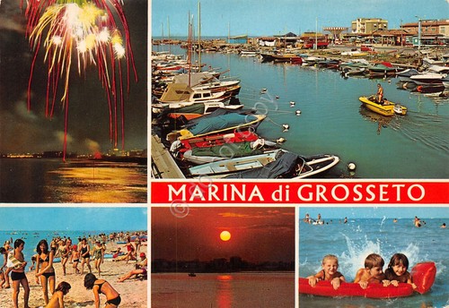 Cartolina marina grosseto - cartolina,