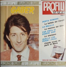 GIORGIO GABER – PROFILI –