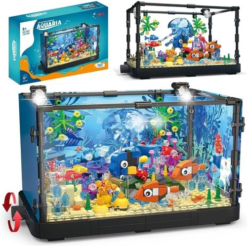 Set blocchi costruzione fish - blocchi,
