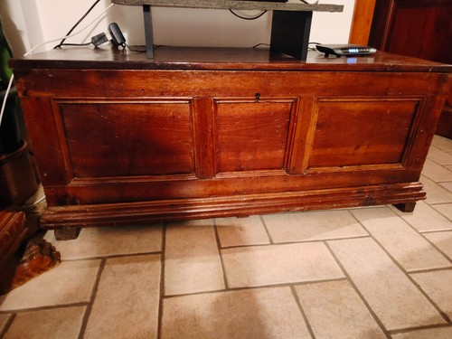Cassapanca legno fine - di,