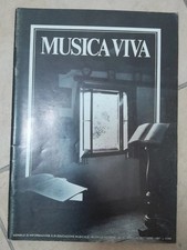 MUSICA VIVA rivista    ottobre