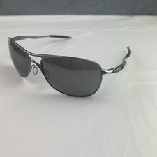 Occhiali da sole Oakley Crosshair OO4060-22 canna di fucile uomo avvolgenti Prizm nero 61-15-127